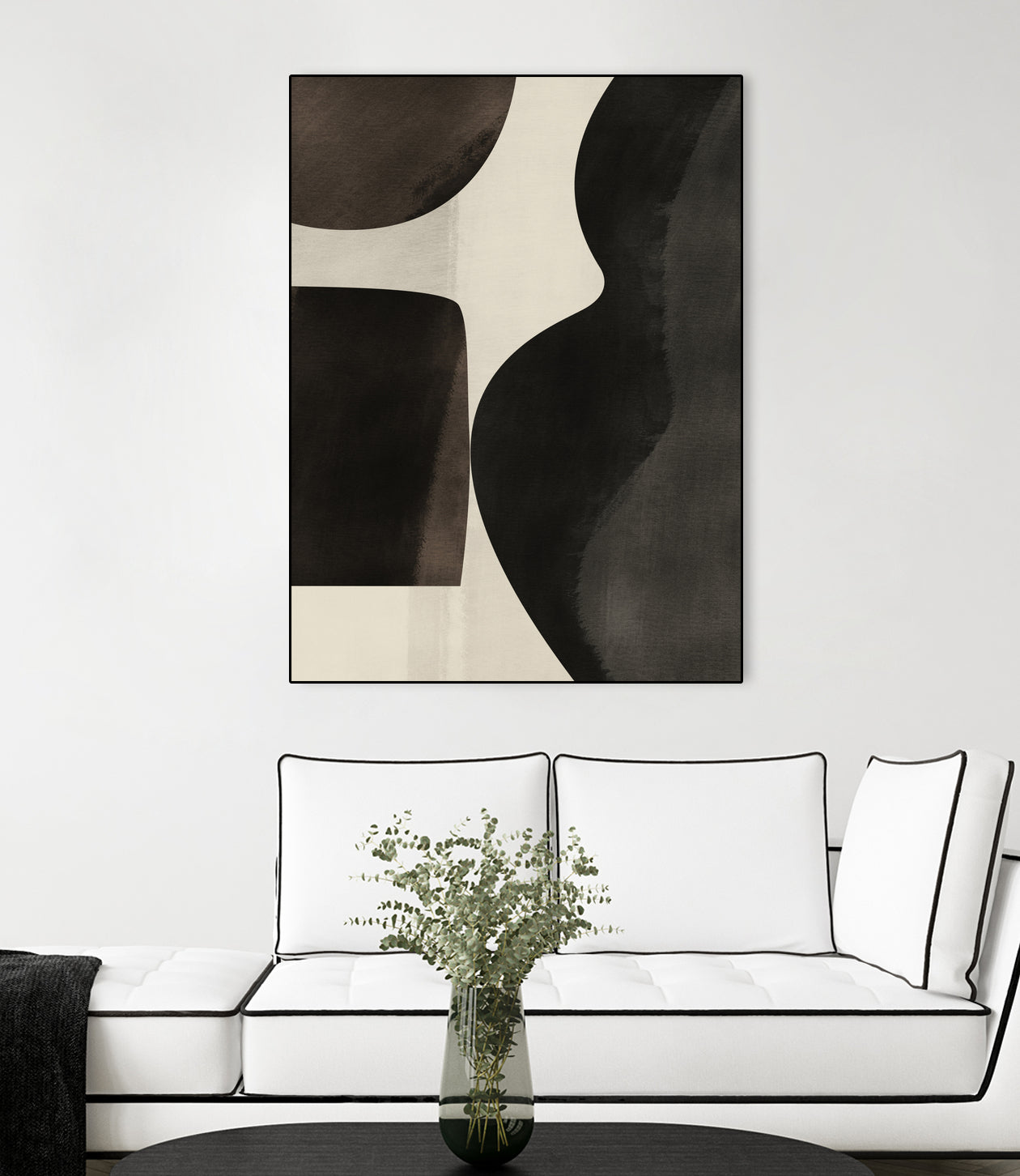 Black Abstract Collage