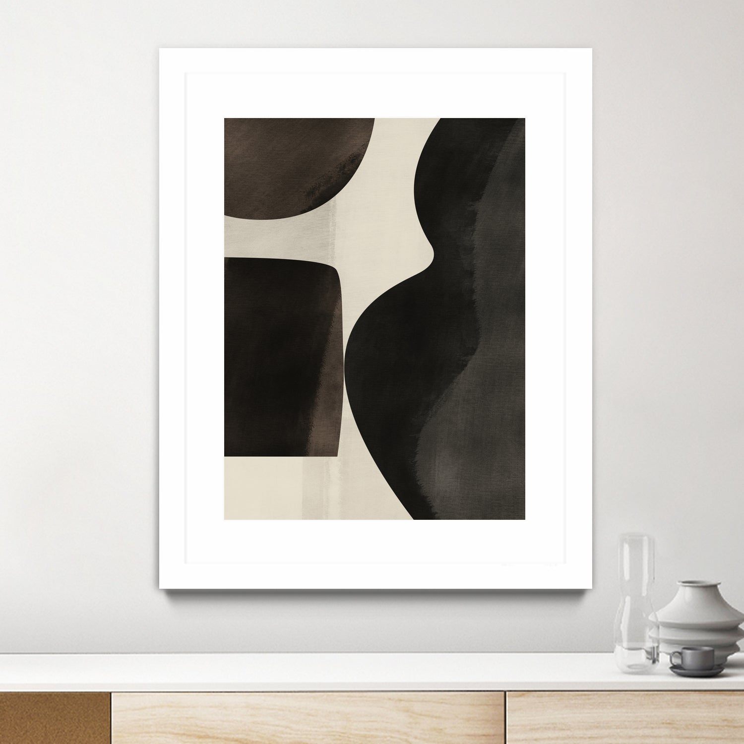 Black Abstract Collage