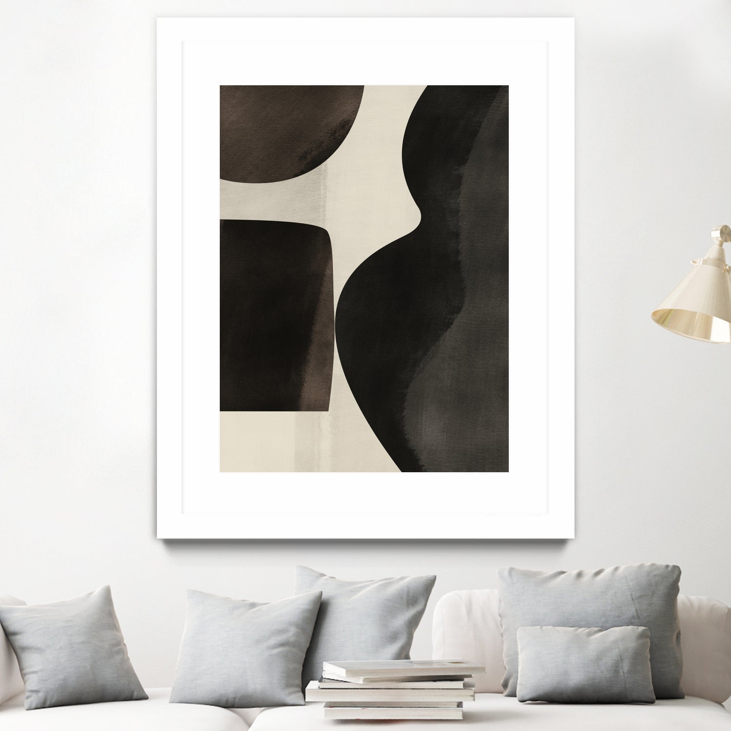Black Abstract Collage