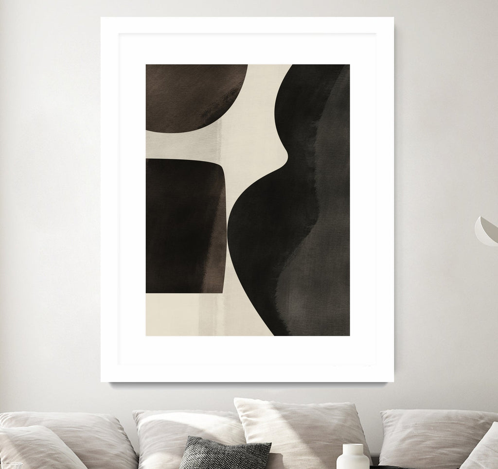 Black Abstract Collage