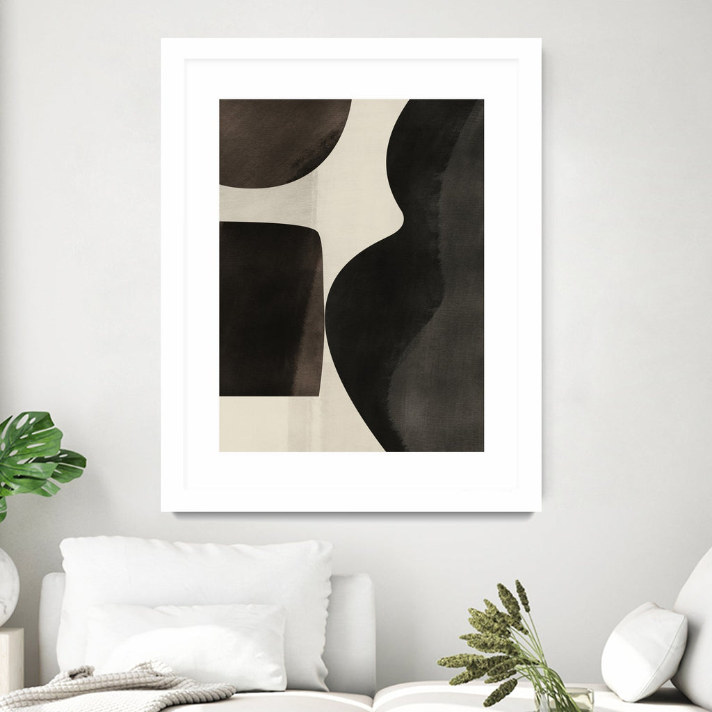 Black Abstract Collage