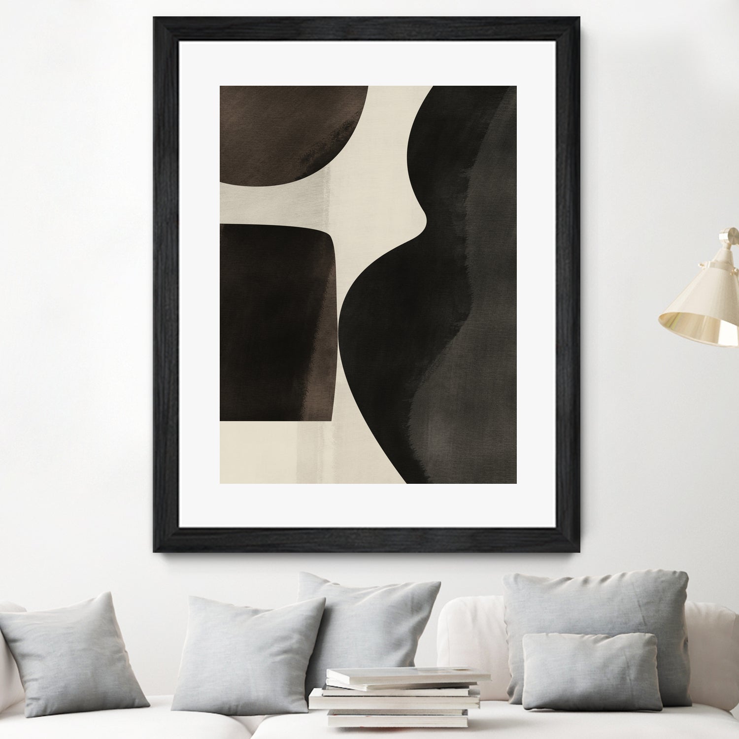 Black Abstract Collage