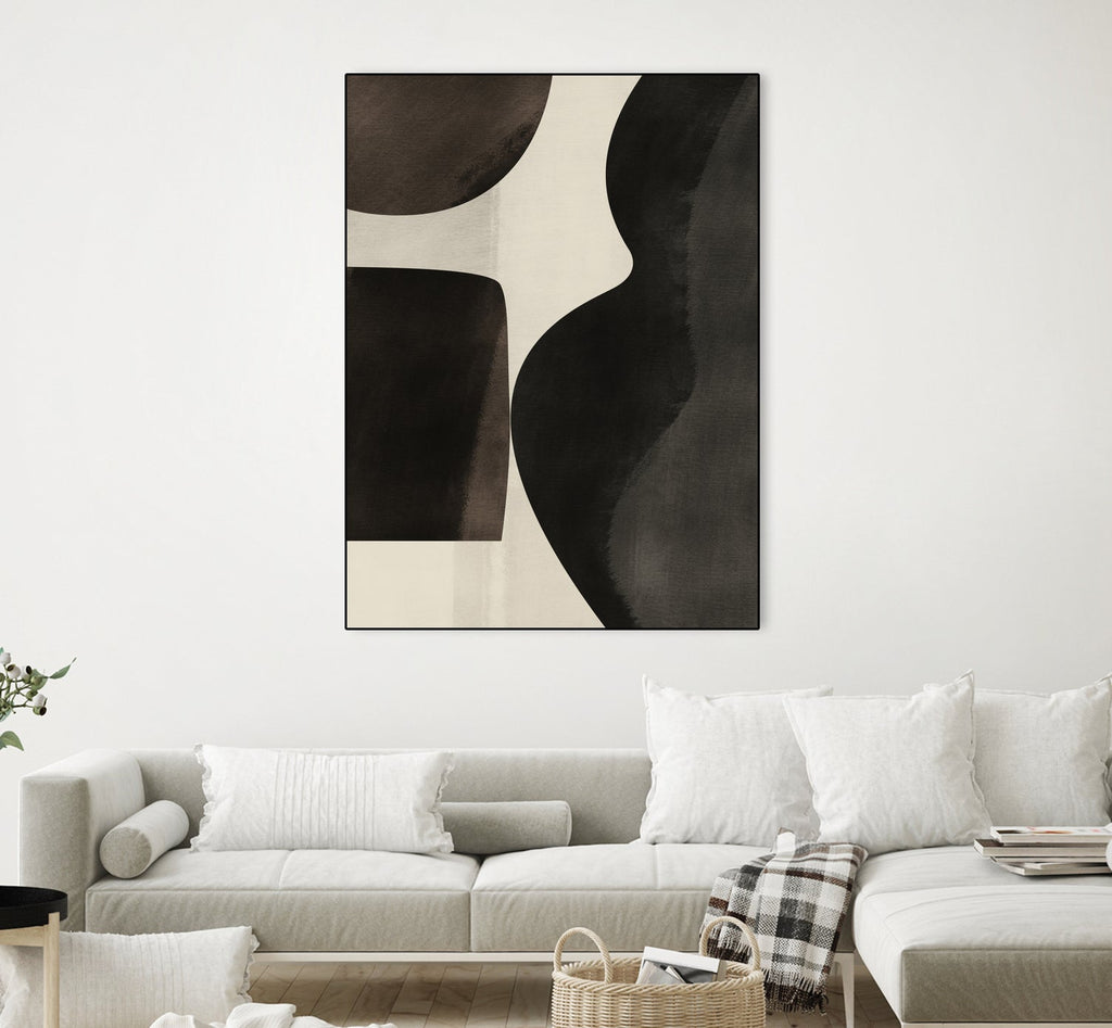 Black Abstract Collage