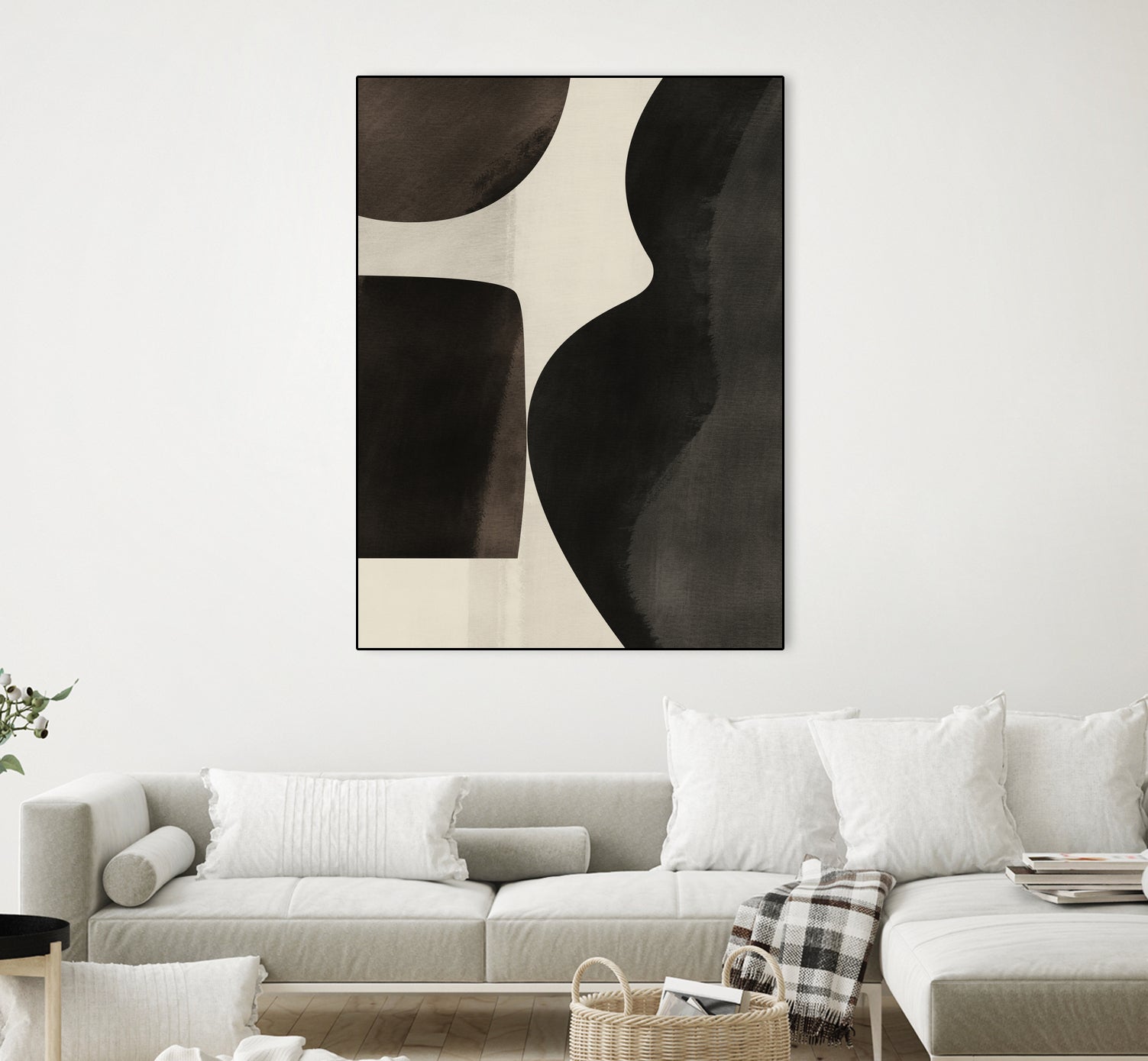 Black Abstract Collage