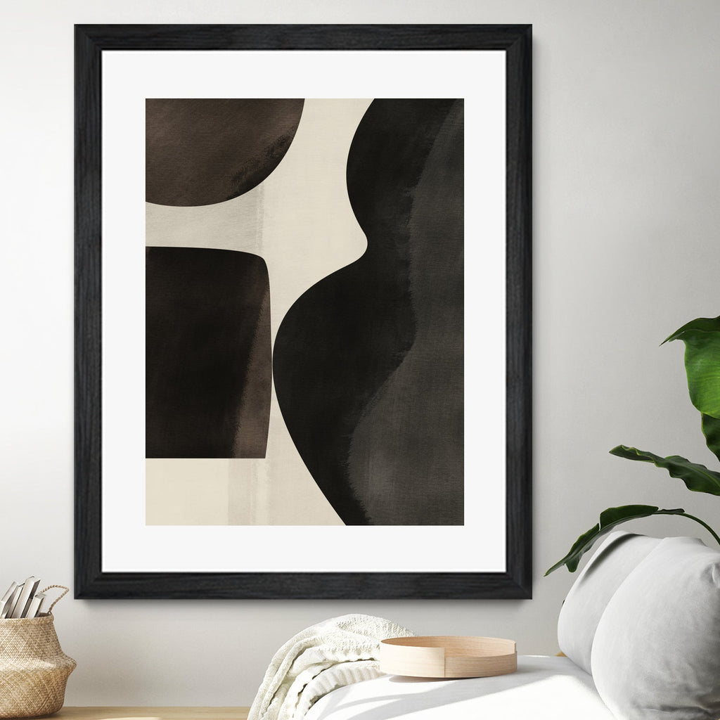 Black Abstract Collage