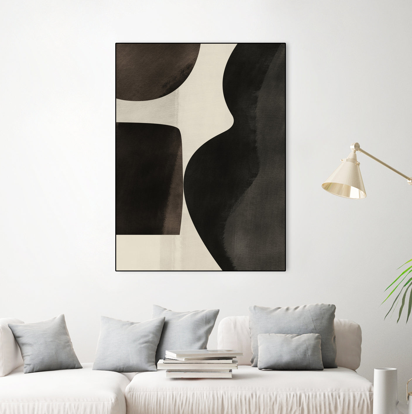Black Abstract Collage