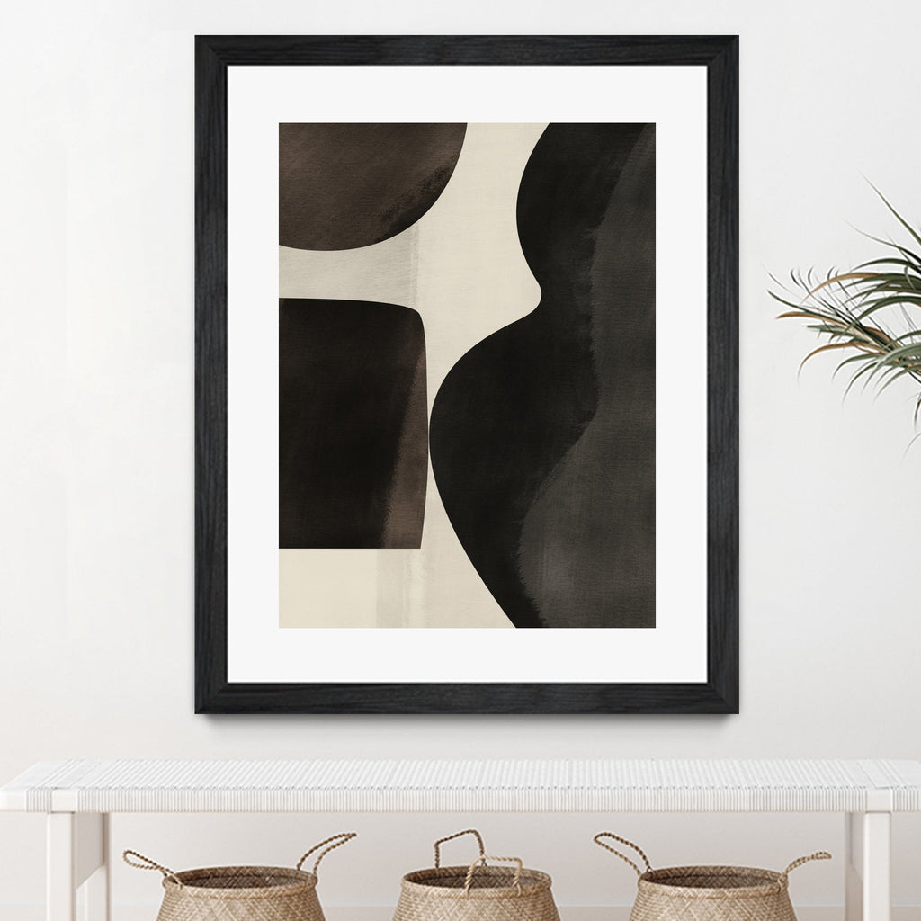 Black Abstract Collage