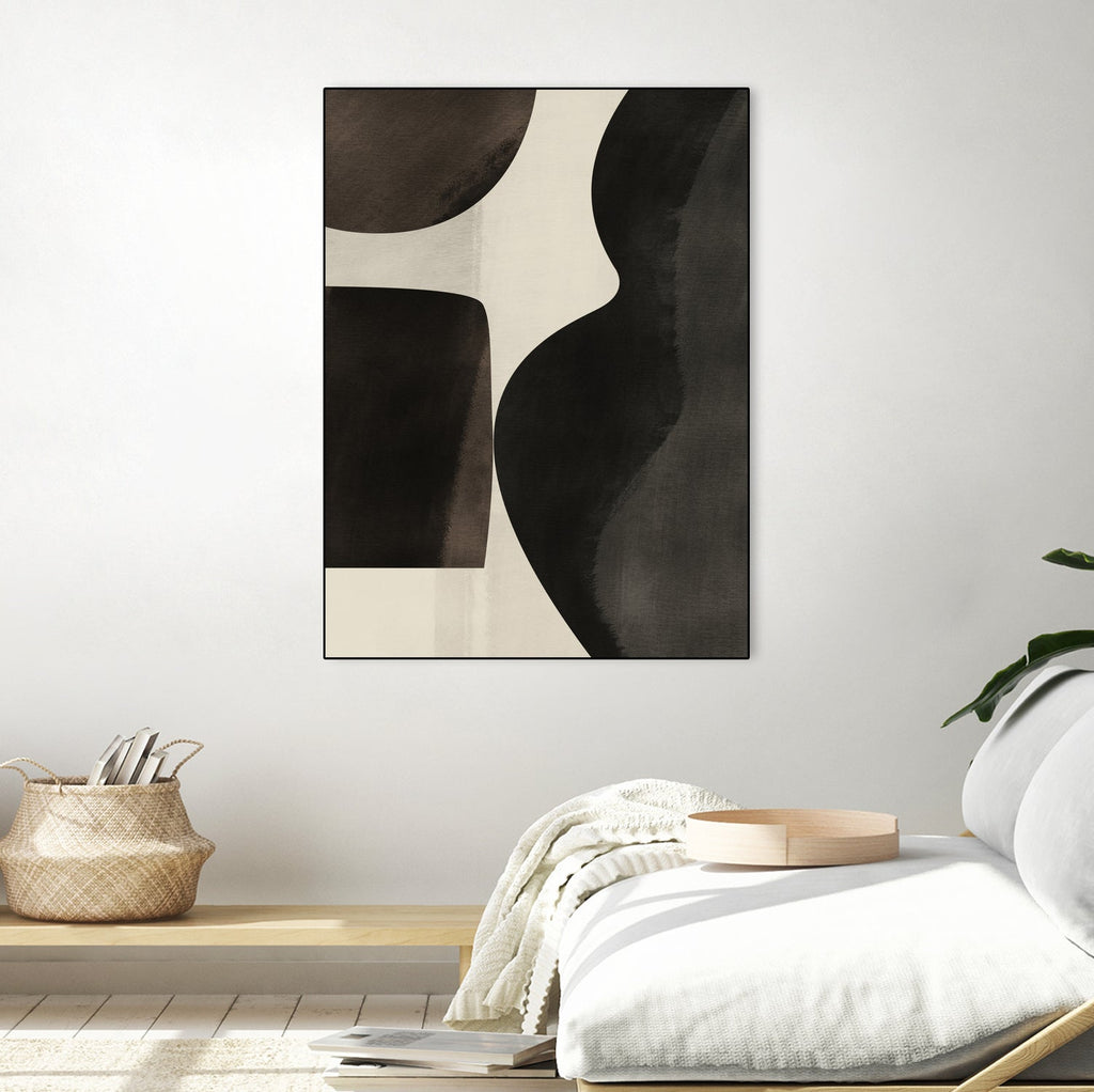Black Abstract Collage