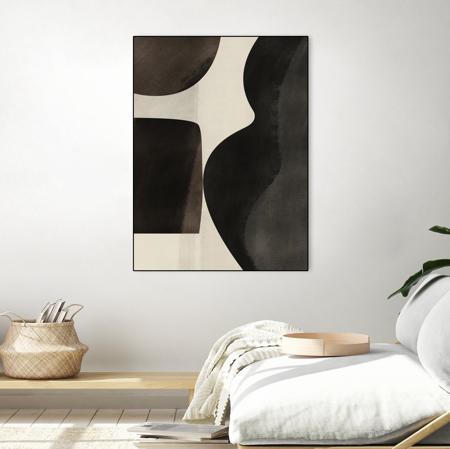 Black Abstract Collage