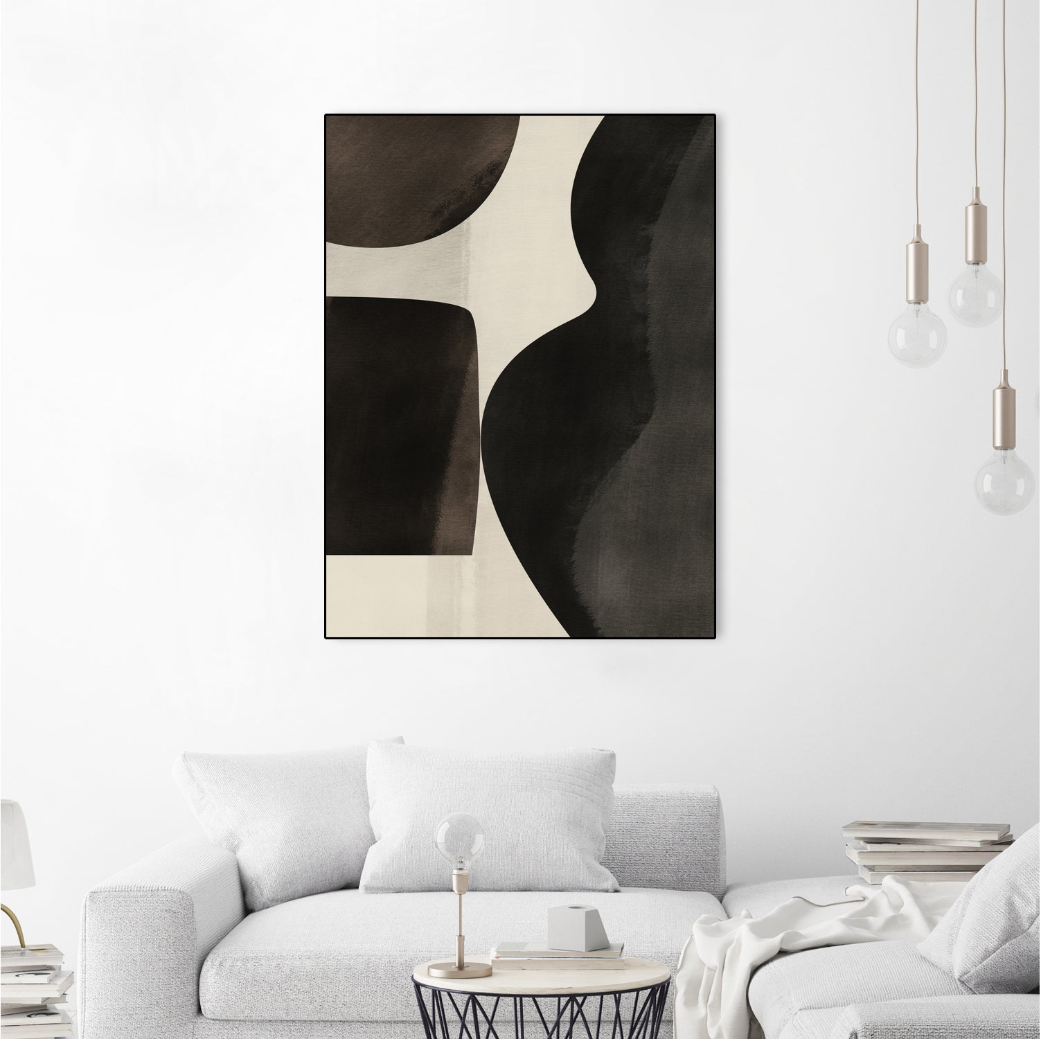 Black Abstract Collage