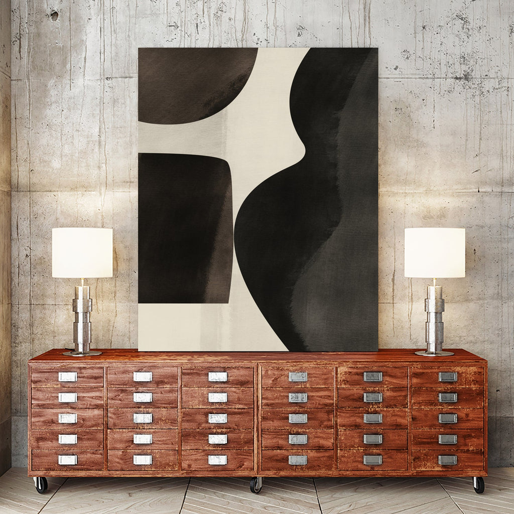 Black Abstract Collage