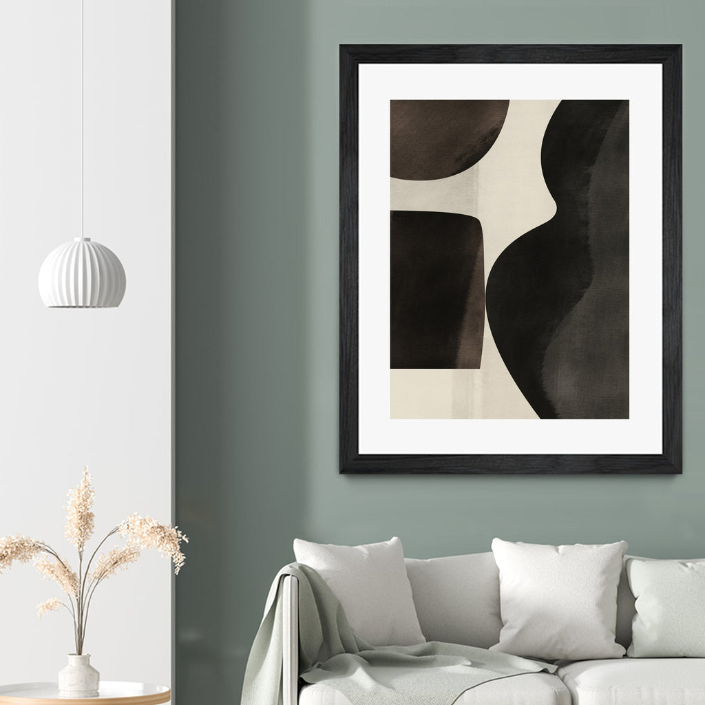 Black Abstract Collage