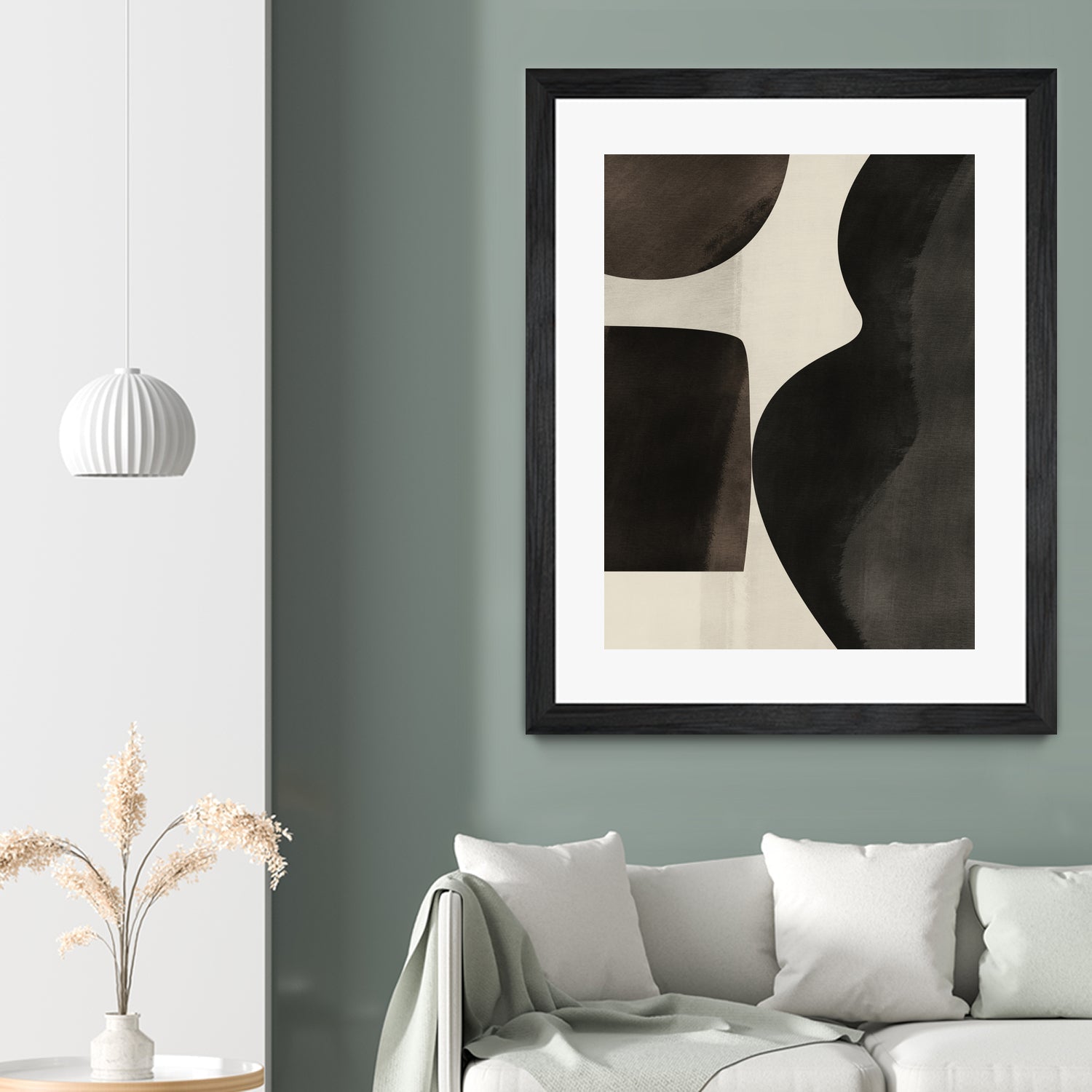 Black Abstract Collage