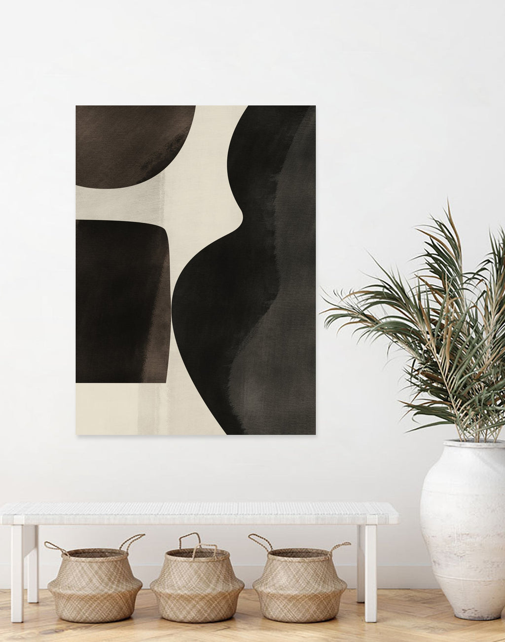 Black Abstract Collage