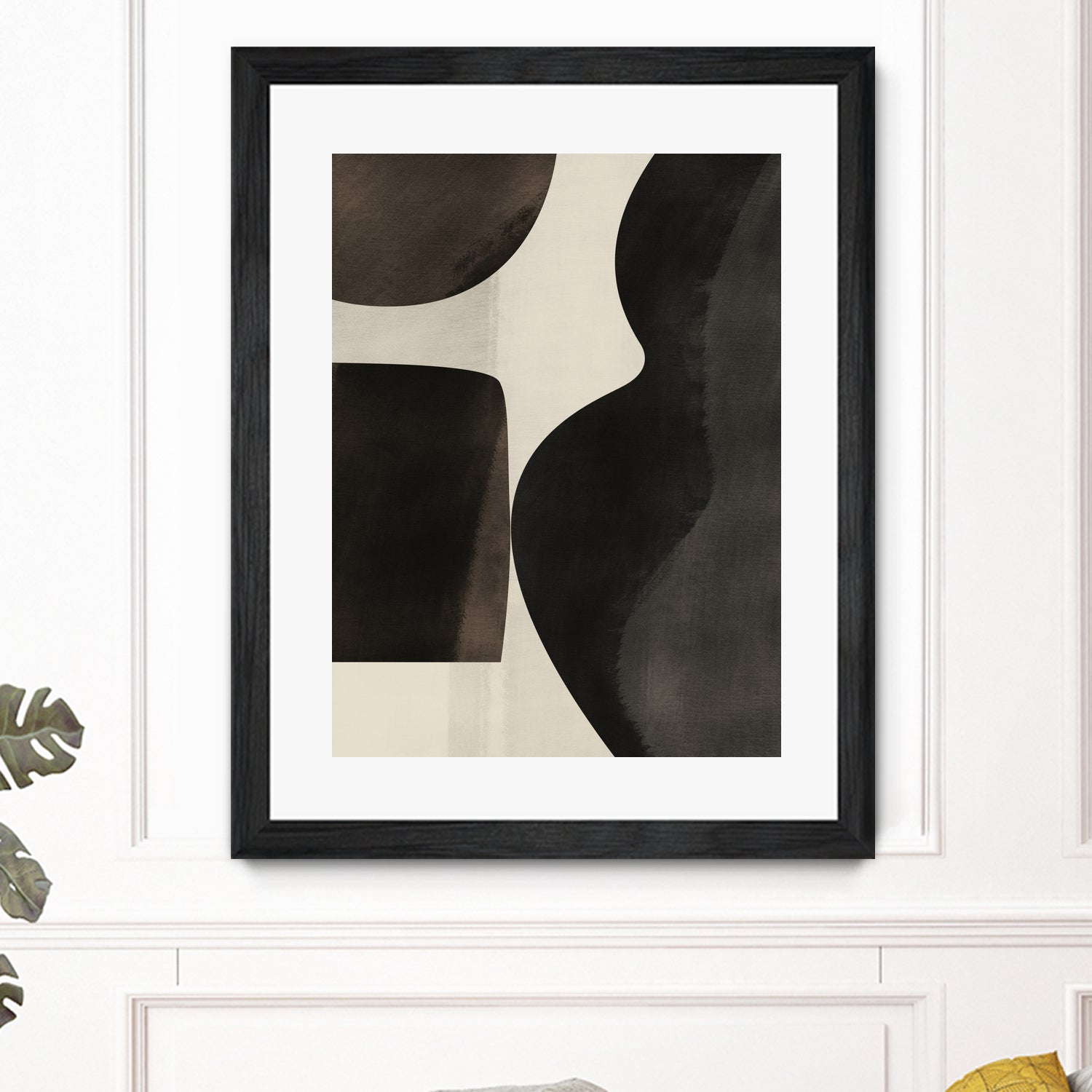 Black Abstract Collage