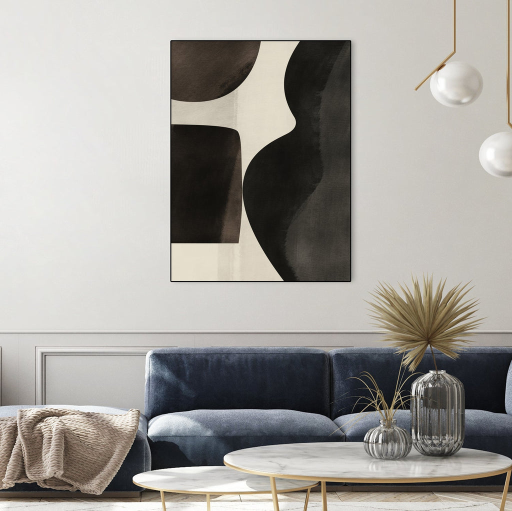 Black Abstract Collage