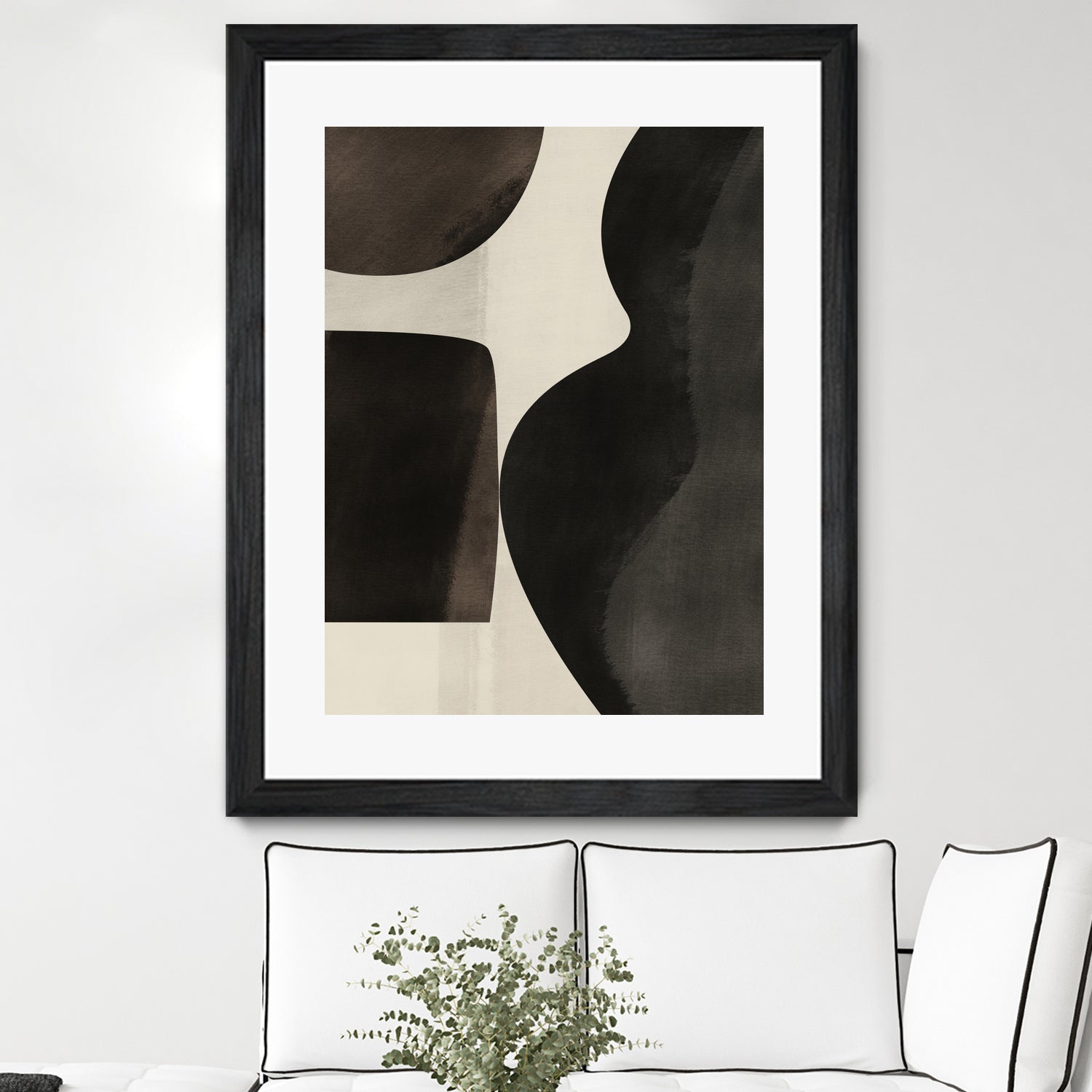 Black Abstract Collage