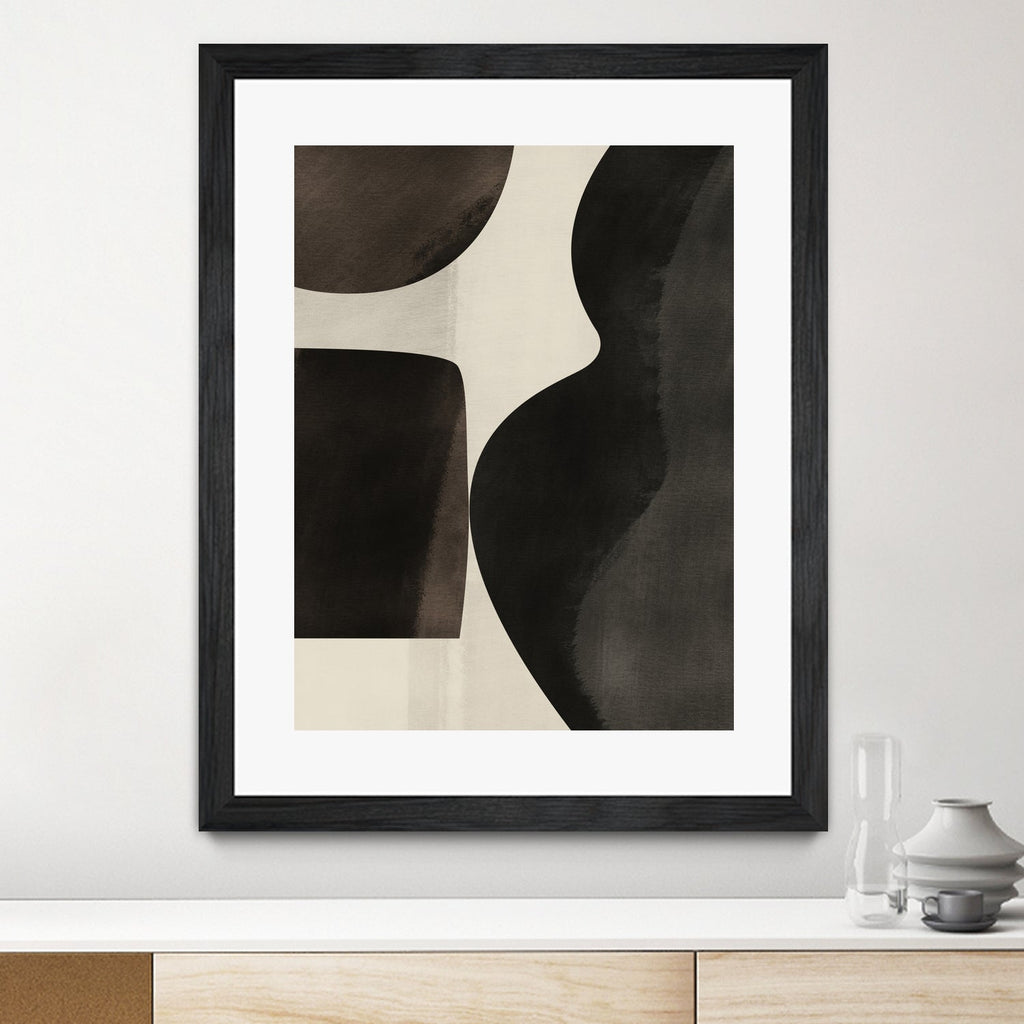Black Abstract Collage