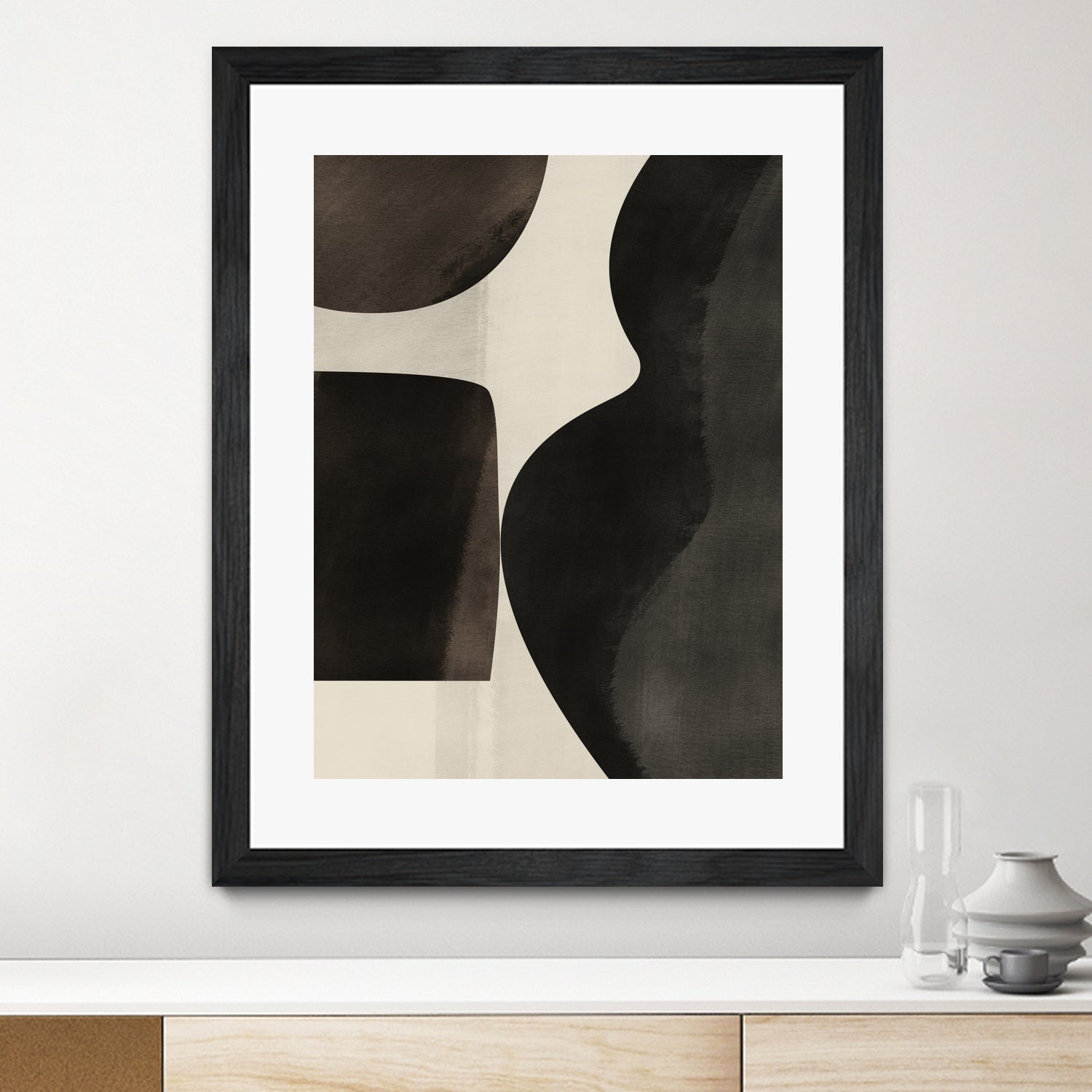Black Abstract Collage