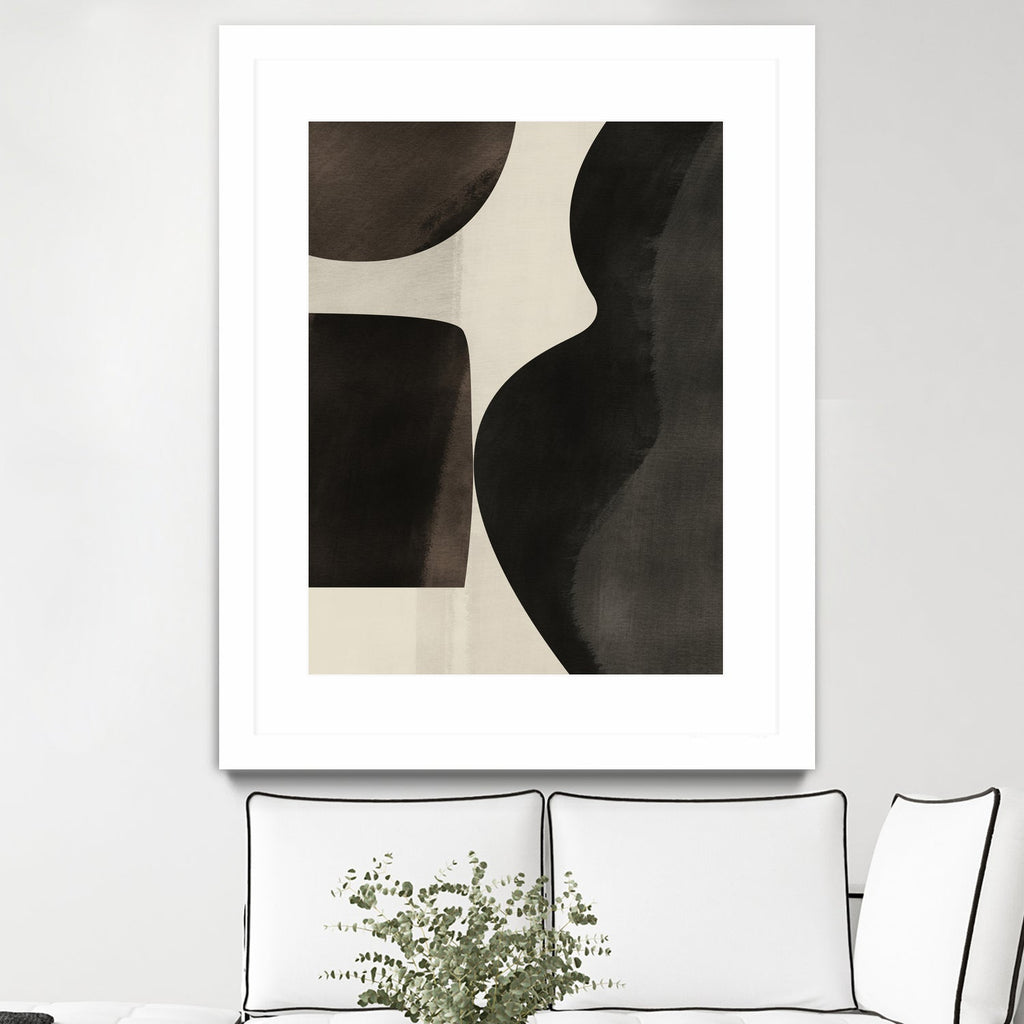 Black Abstract Collage