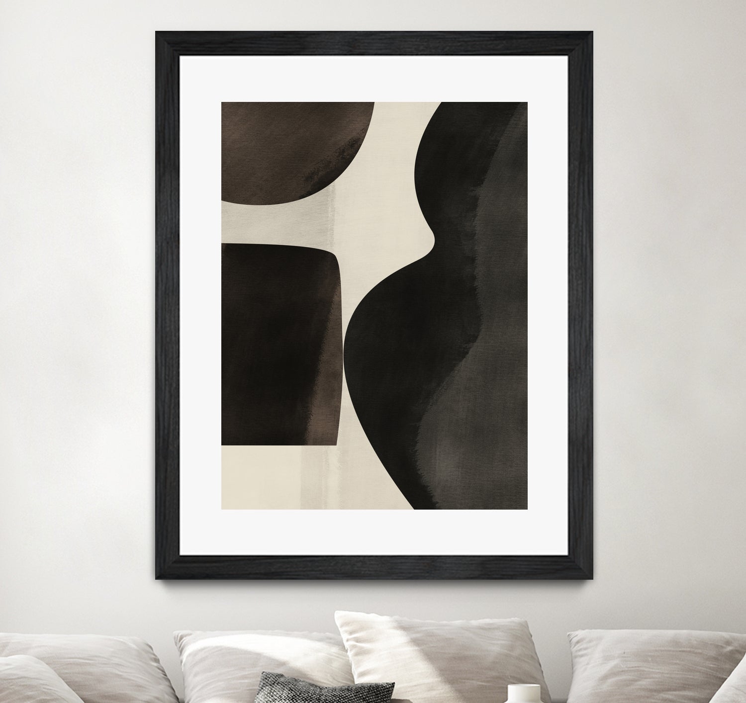 Black Abstract Collage