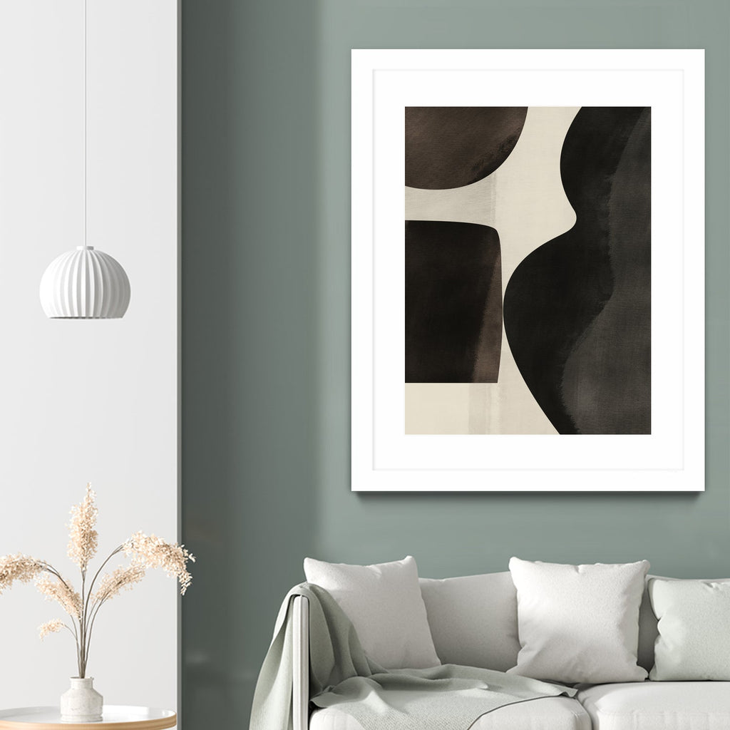 Black Abstract Collage