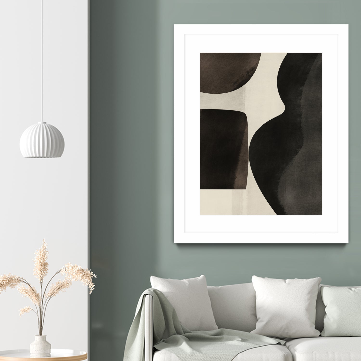 Black Abstract Collage