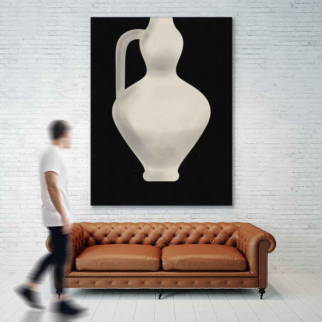 Vintage White Vase