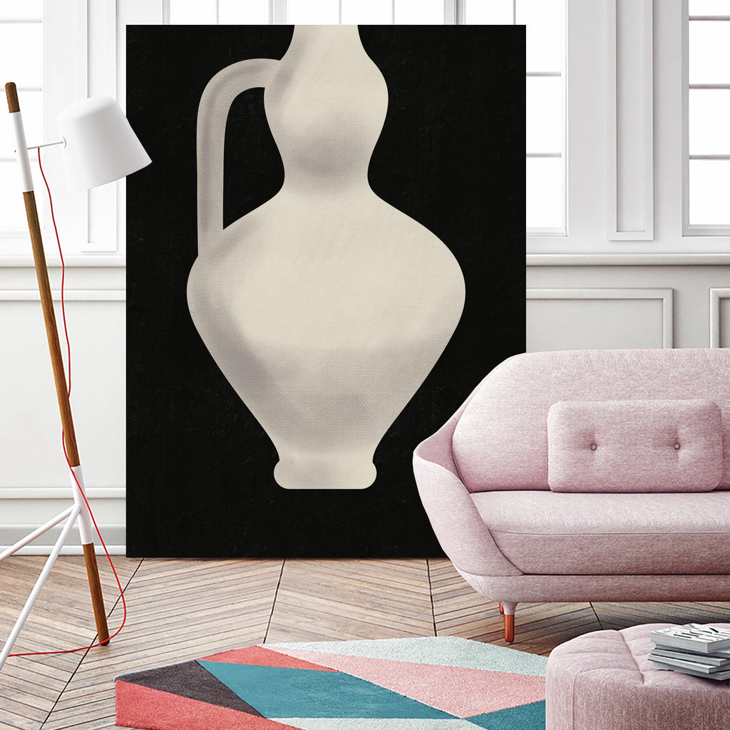 Vintage White Vase