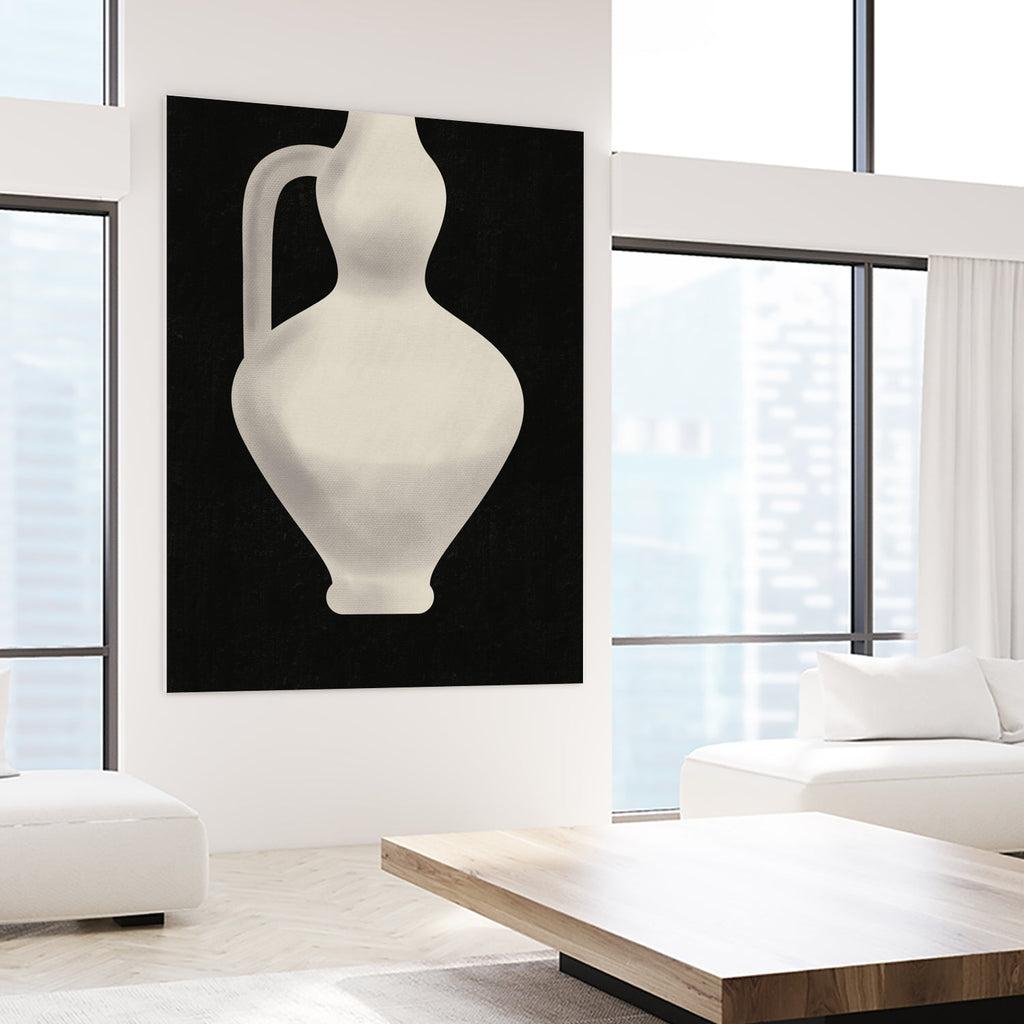 Vintage White Vase