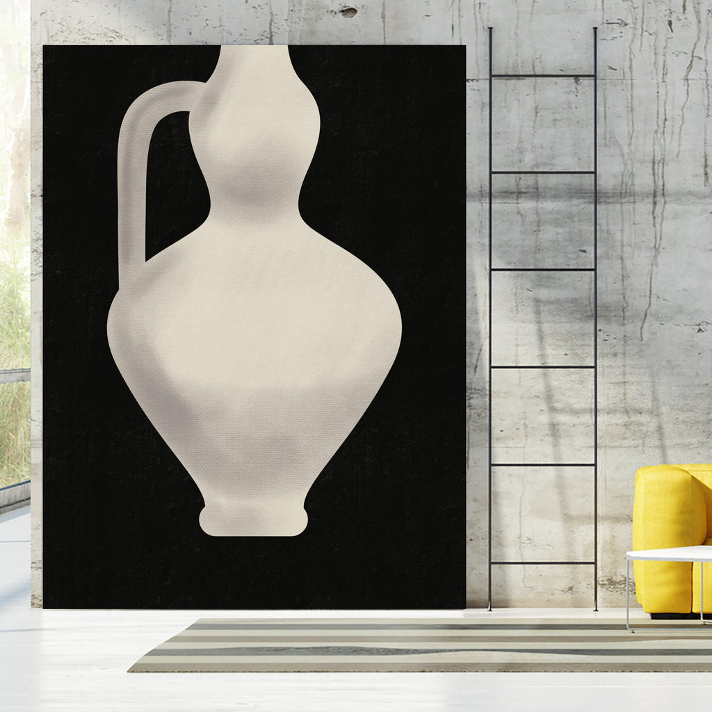 Vintage White Vase