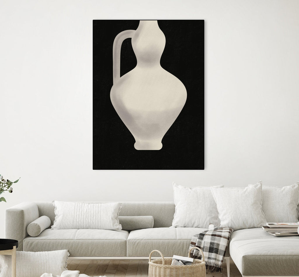 Vintage White Vase