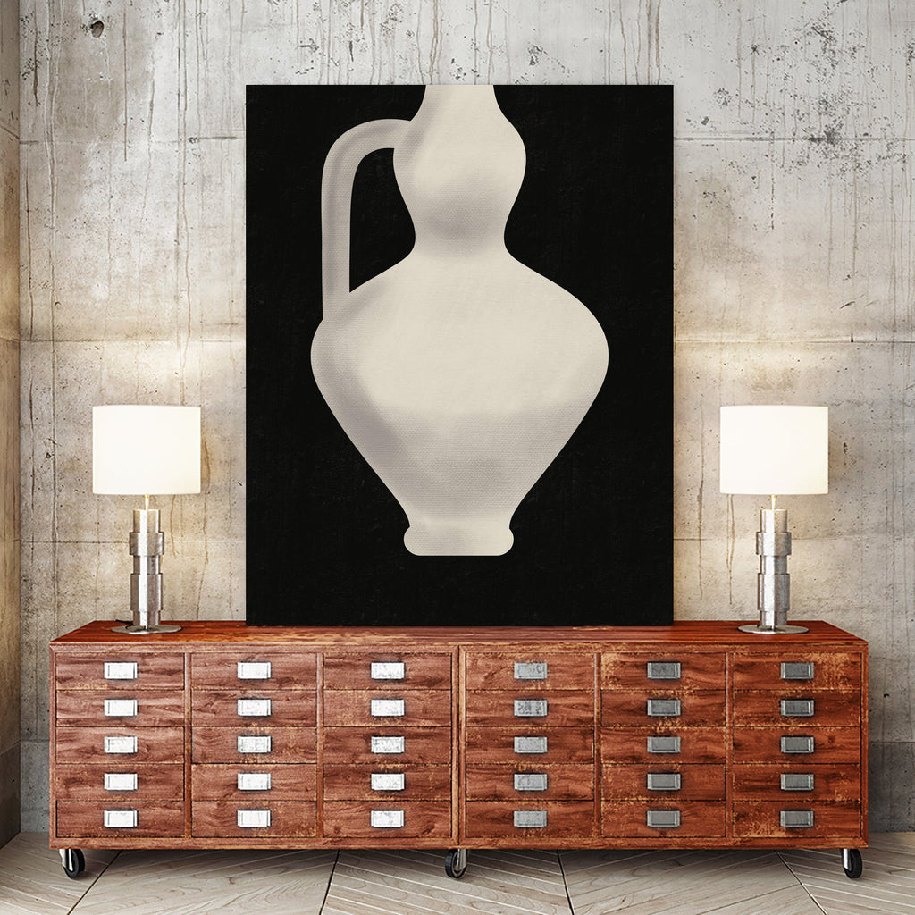 Vintage White Vase