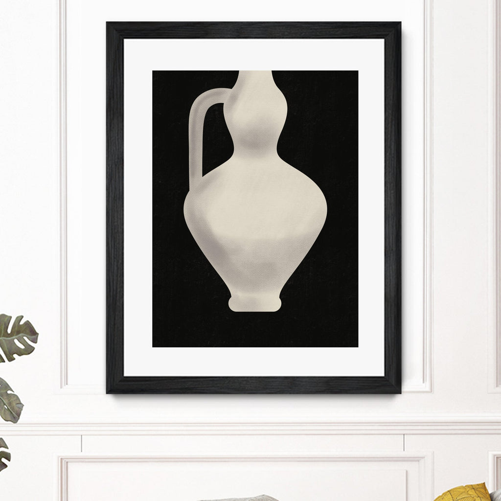 Vintage White Vase