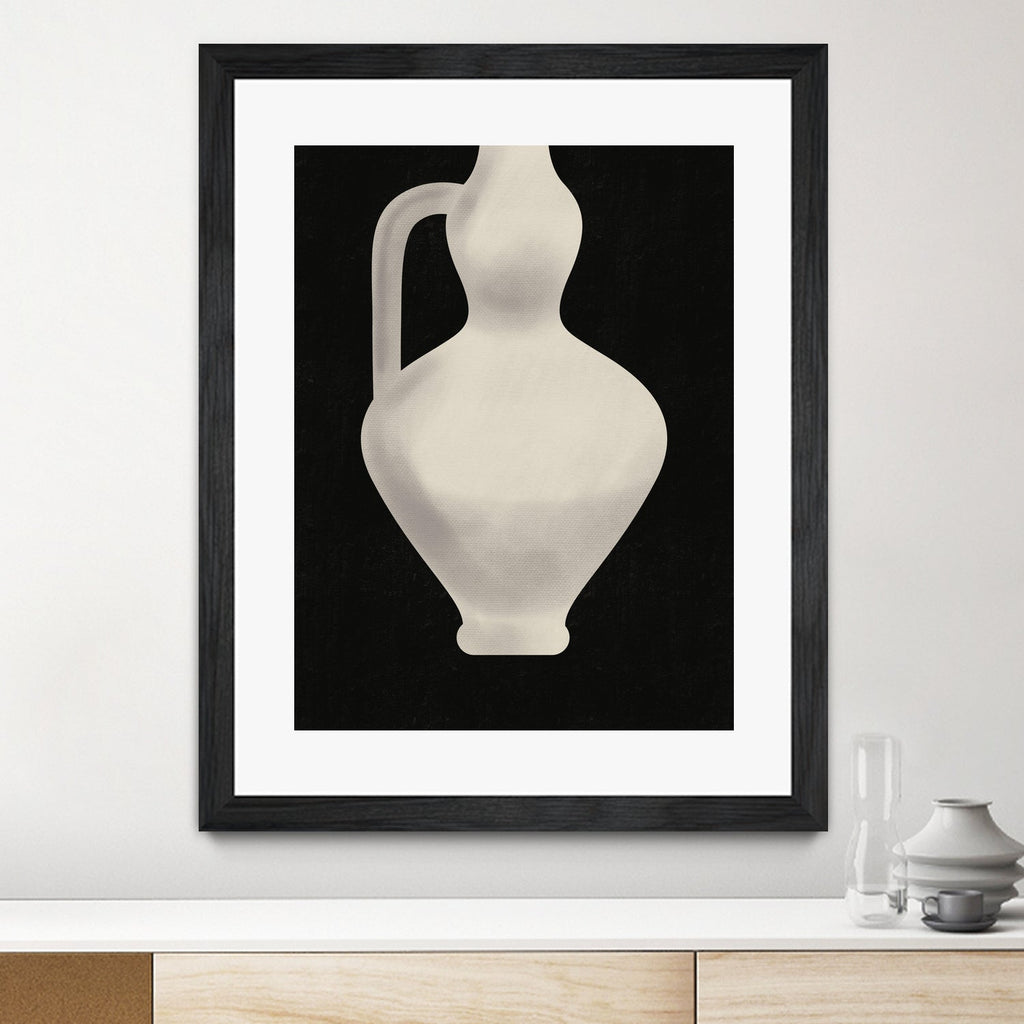 Vintage White Vase
