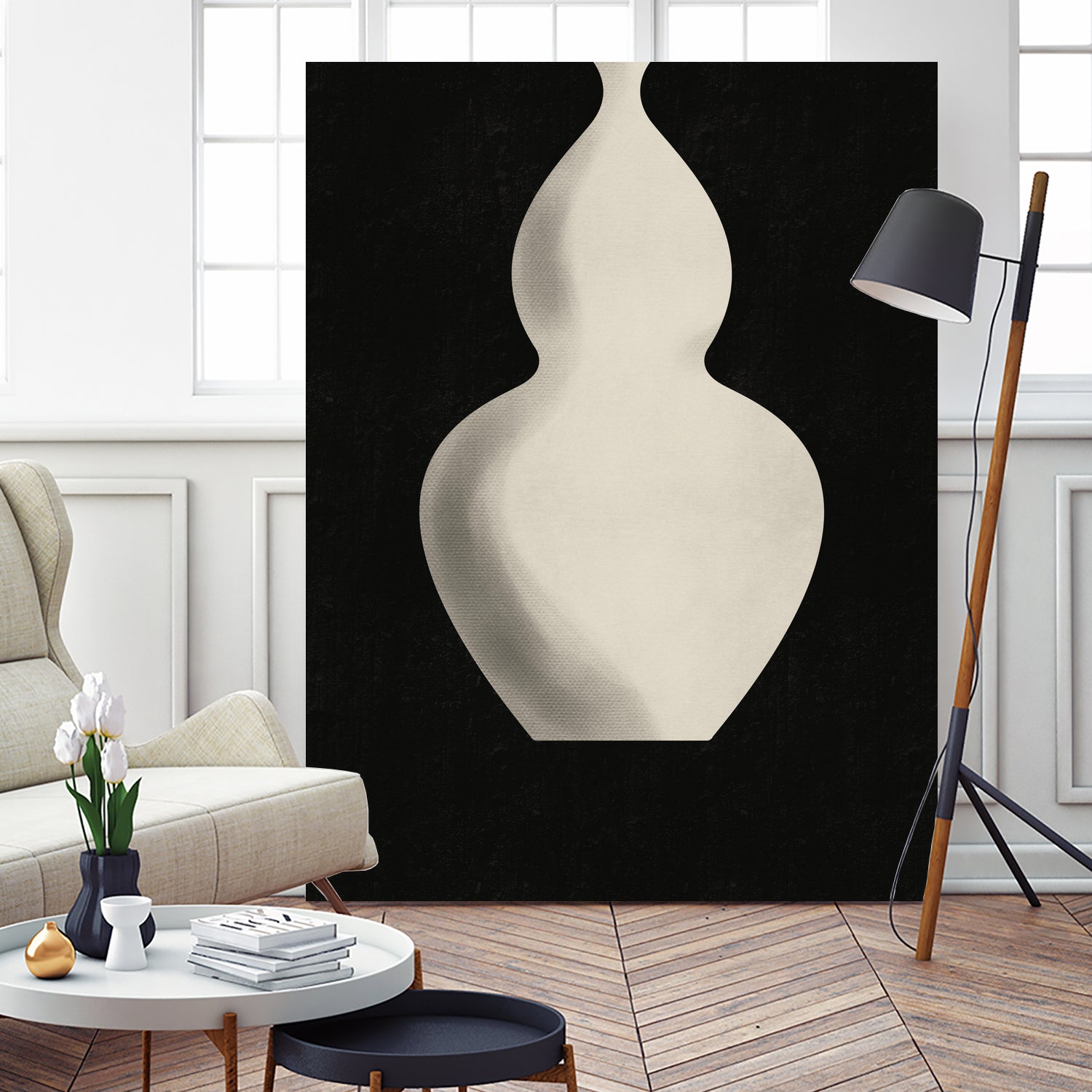 White Vase