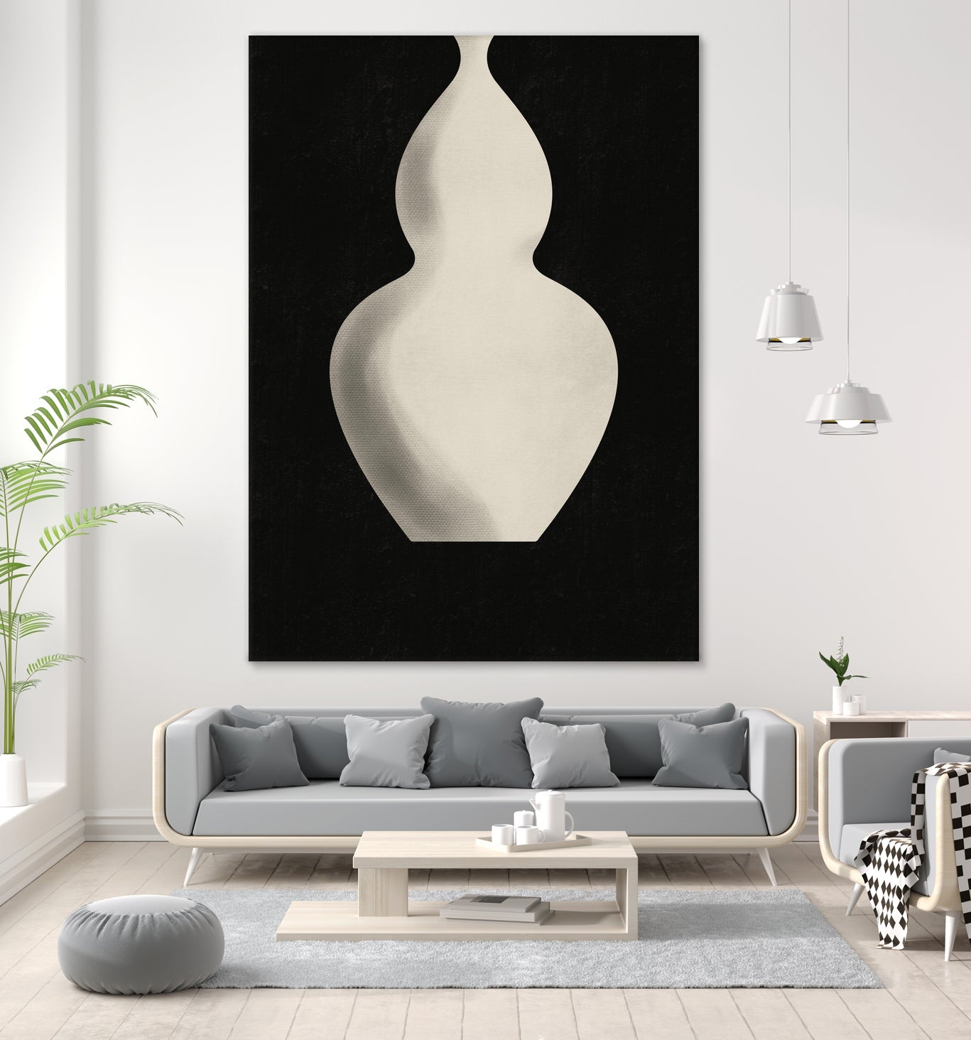 White Vase