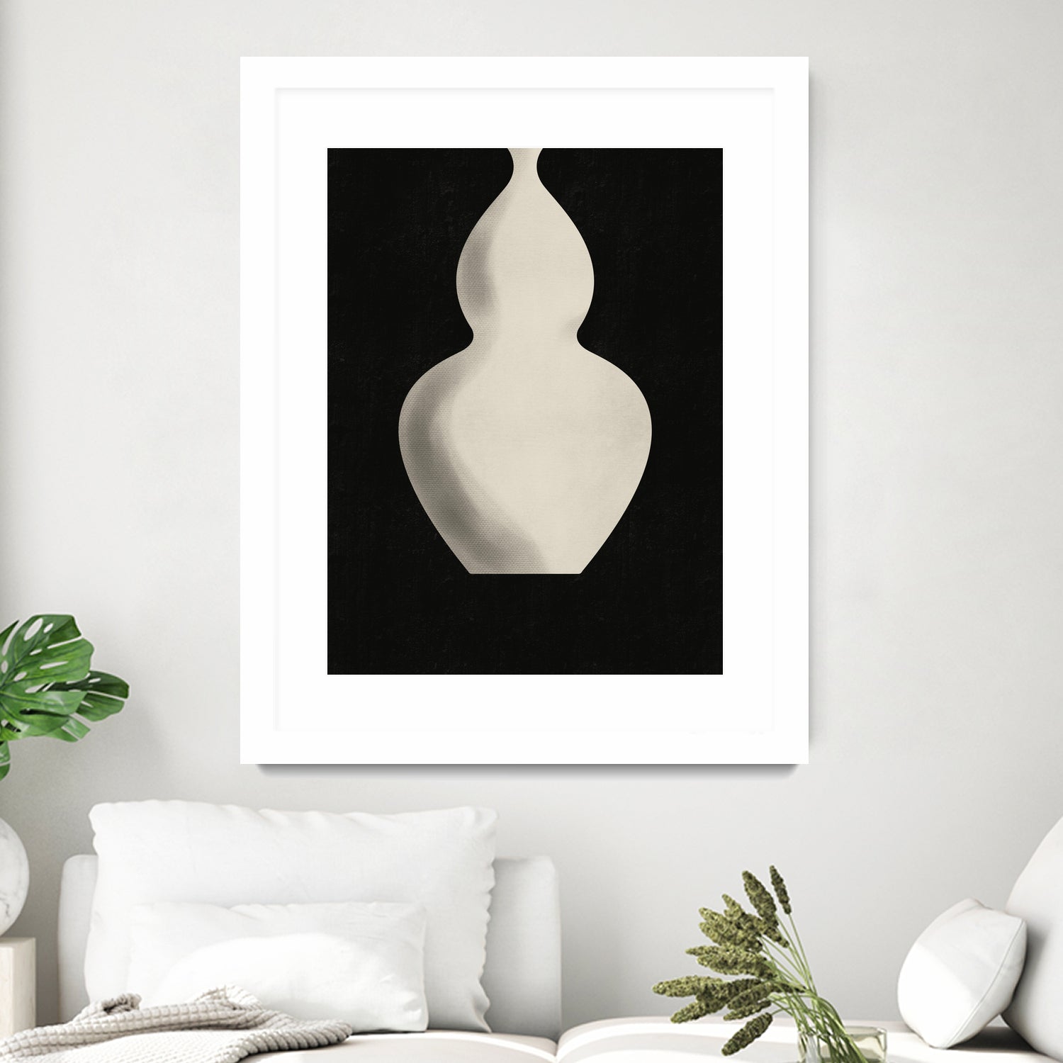 White Vase