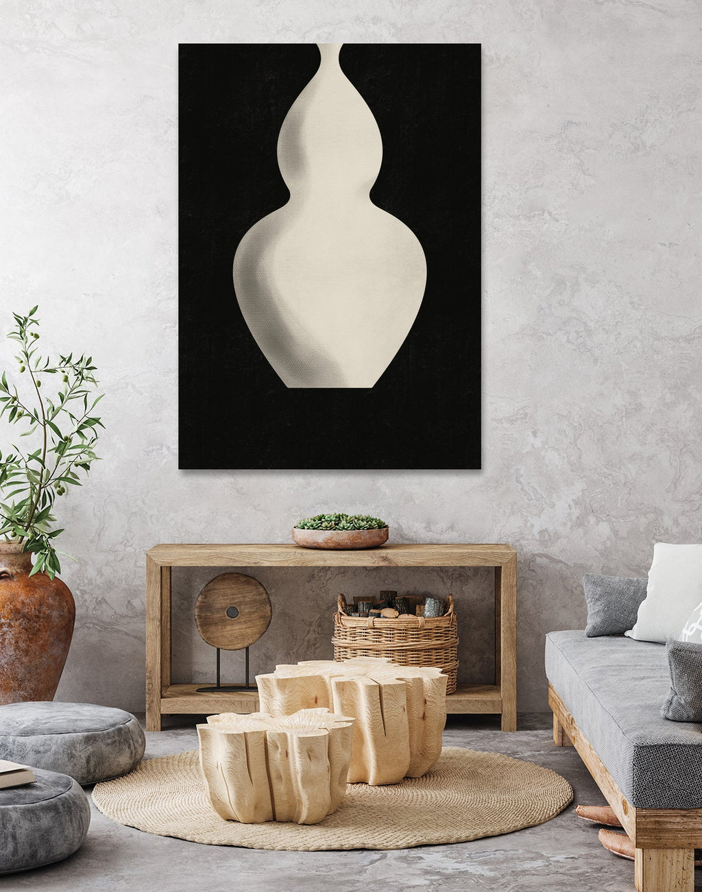 White Vase