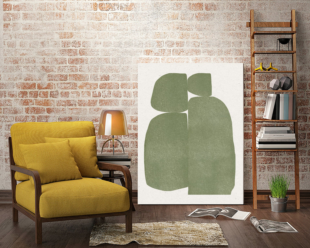 Green Stones Composition