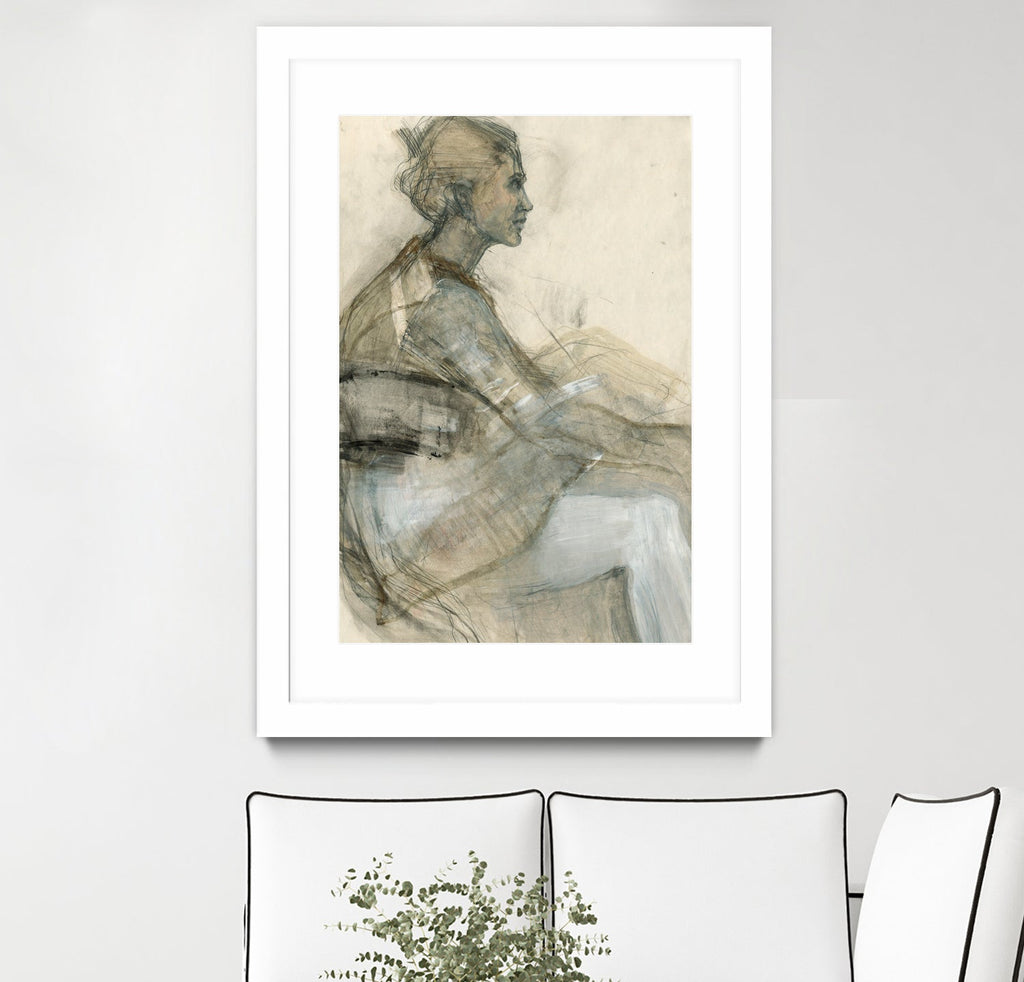 Sketch of a Woman Figure