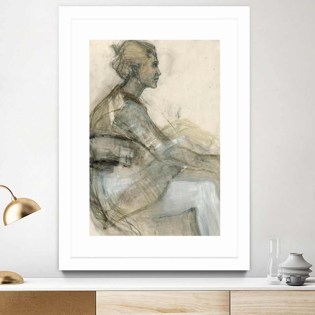 Sketch of a Woman Figure