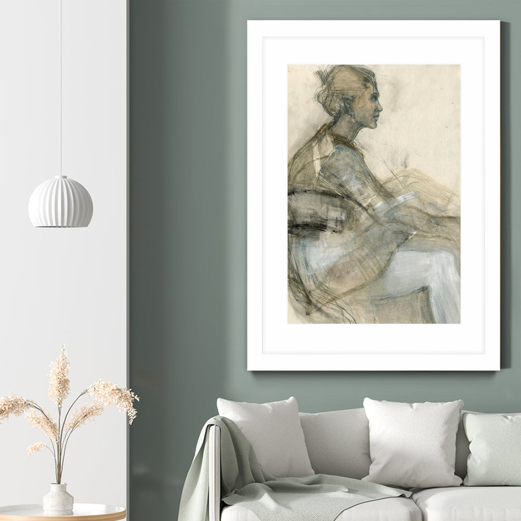 Sketch of a Woman Figure