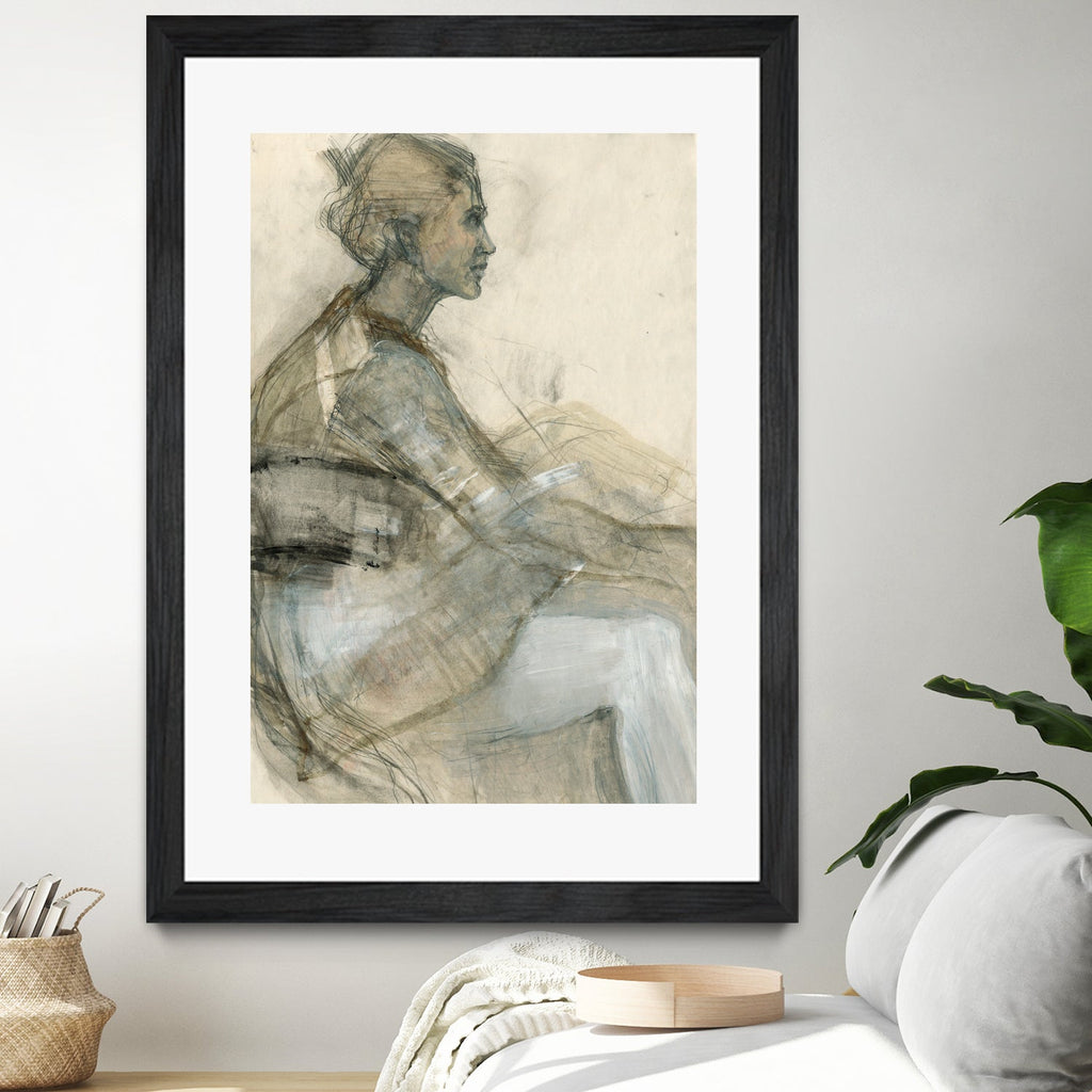 Sketch of a Woman Figure