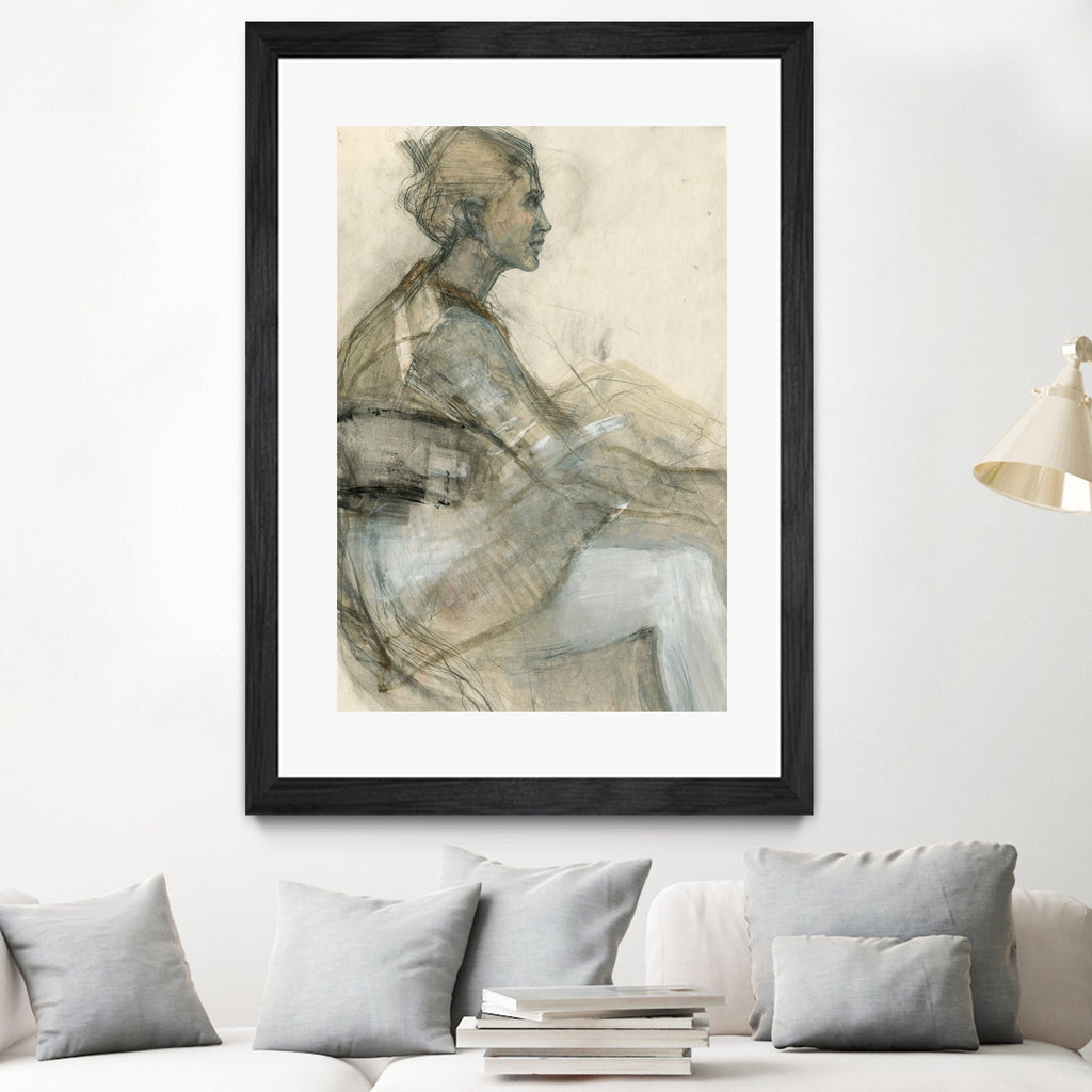 Sketch of a Woman Figure