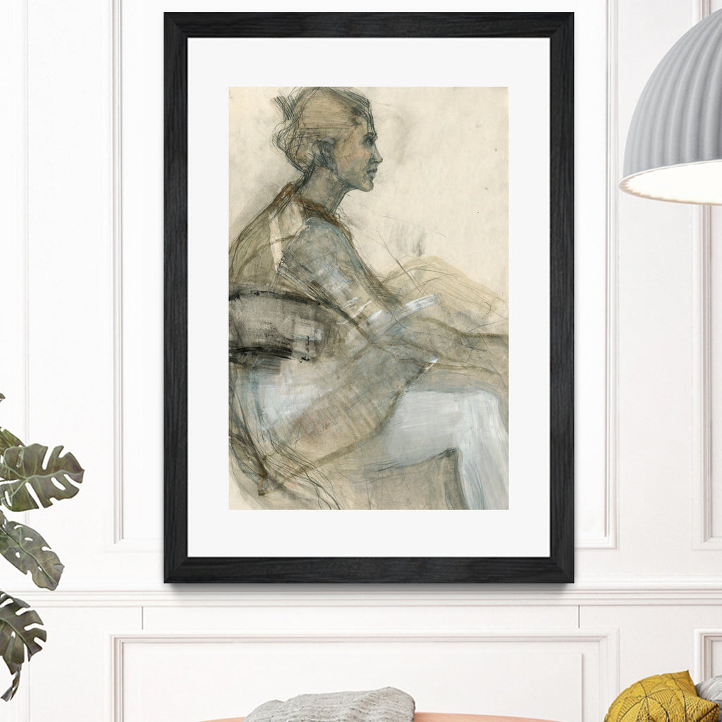 Sketch of a Woman Figure
