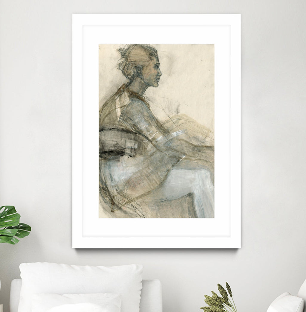 Sketch of a Woman Figure