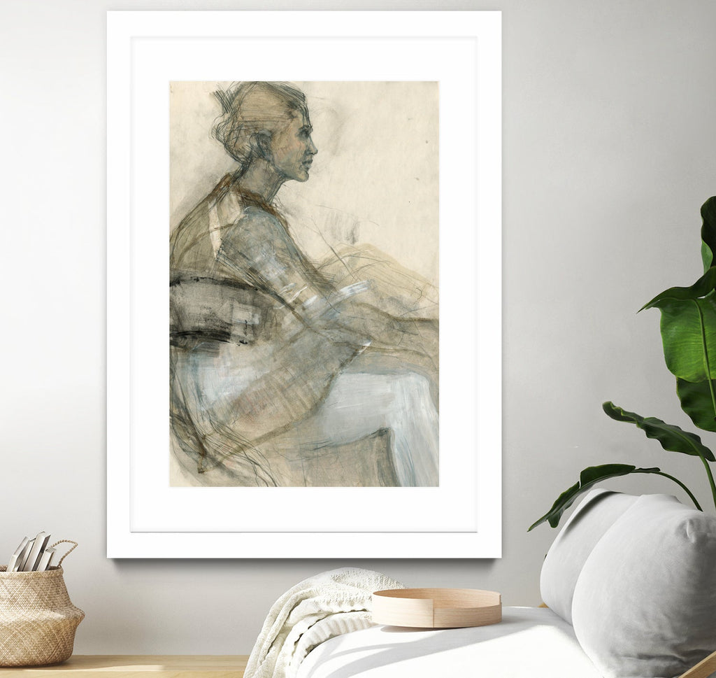 Sketch of a Woman Figure