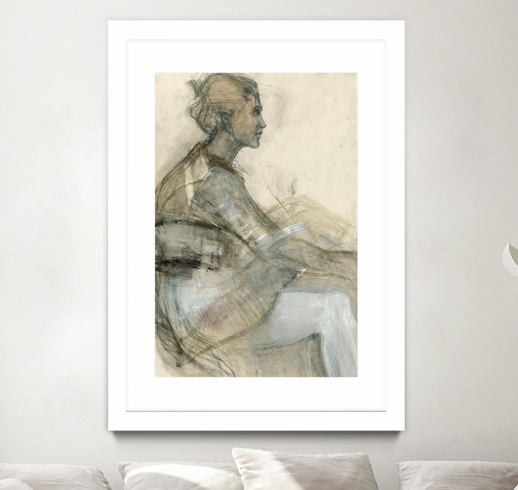 Sketch of a Woman Figure