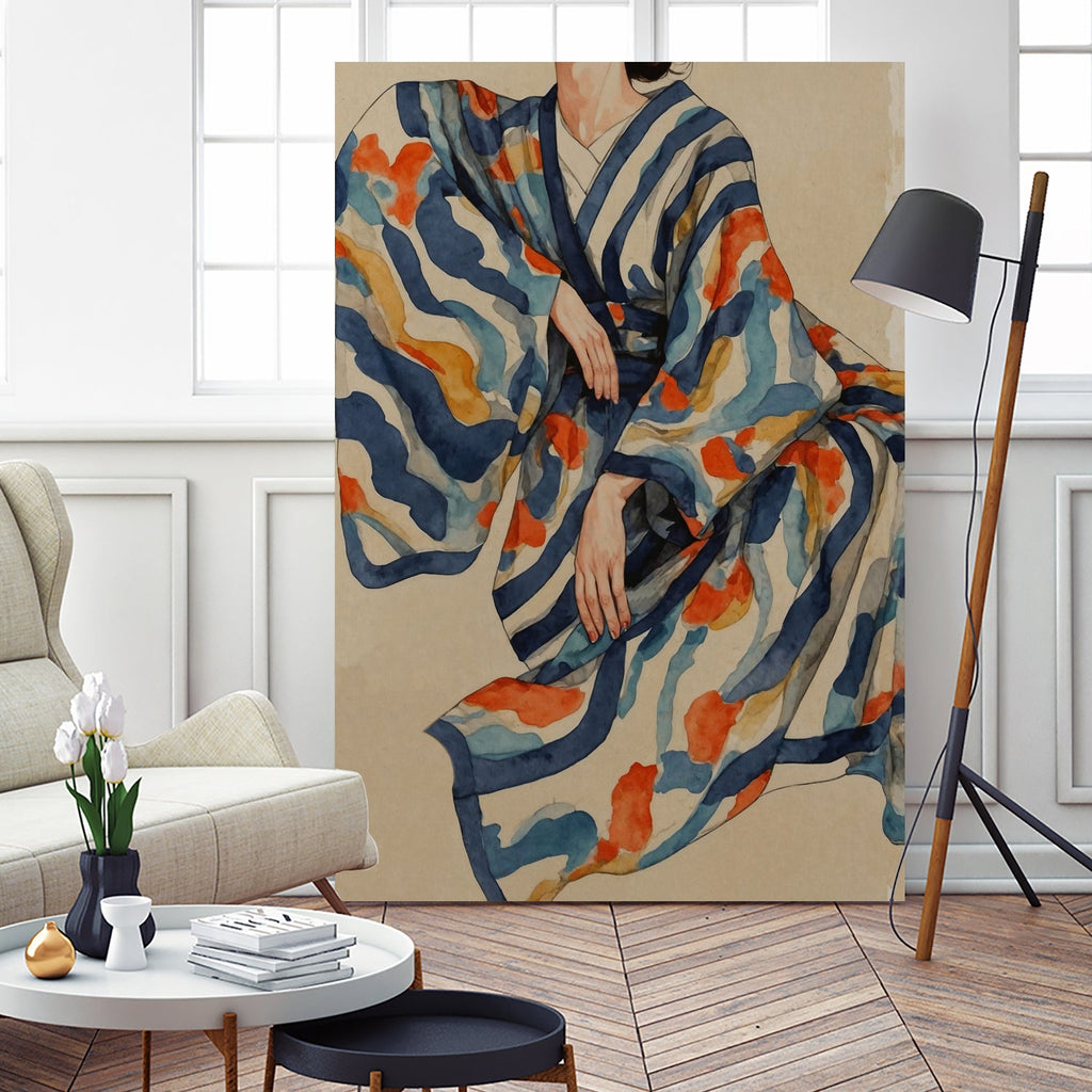 Flowing Kimono Patterns